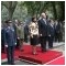 State visit to the Kingdom of Spain Wreath-laying ceremony at the memorial commemorating the dead of the uprising for Spain Madrid Plaza de la Lealtad 23 October 2007 [new window]